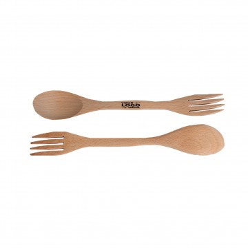 Wooden Spoon and Sporks Set